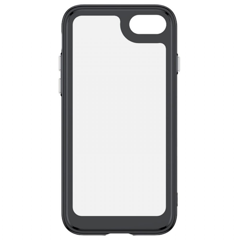 Hoesje voor iPhone SE 3 / SE 2 / 8 / 7 Transparant Met Gekleurd Frame