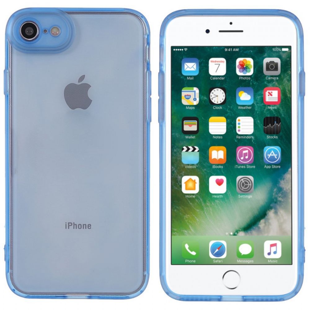 Telefoonhoesje voor iPhone SE 3 / SE 2 / 8 / 7 Gekleurd