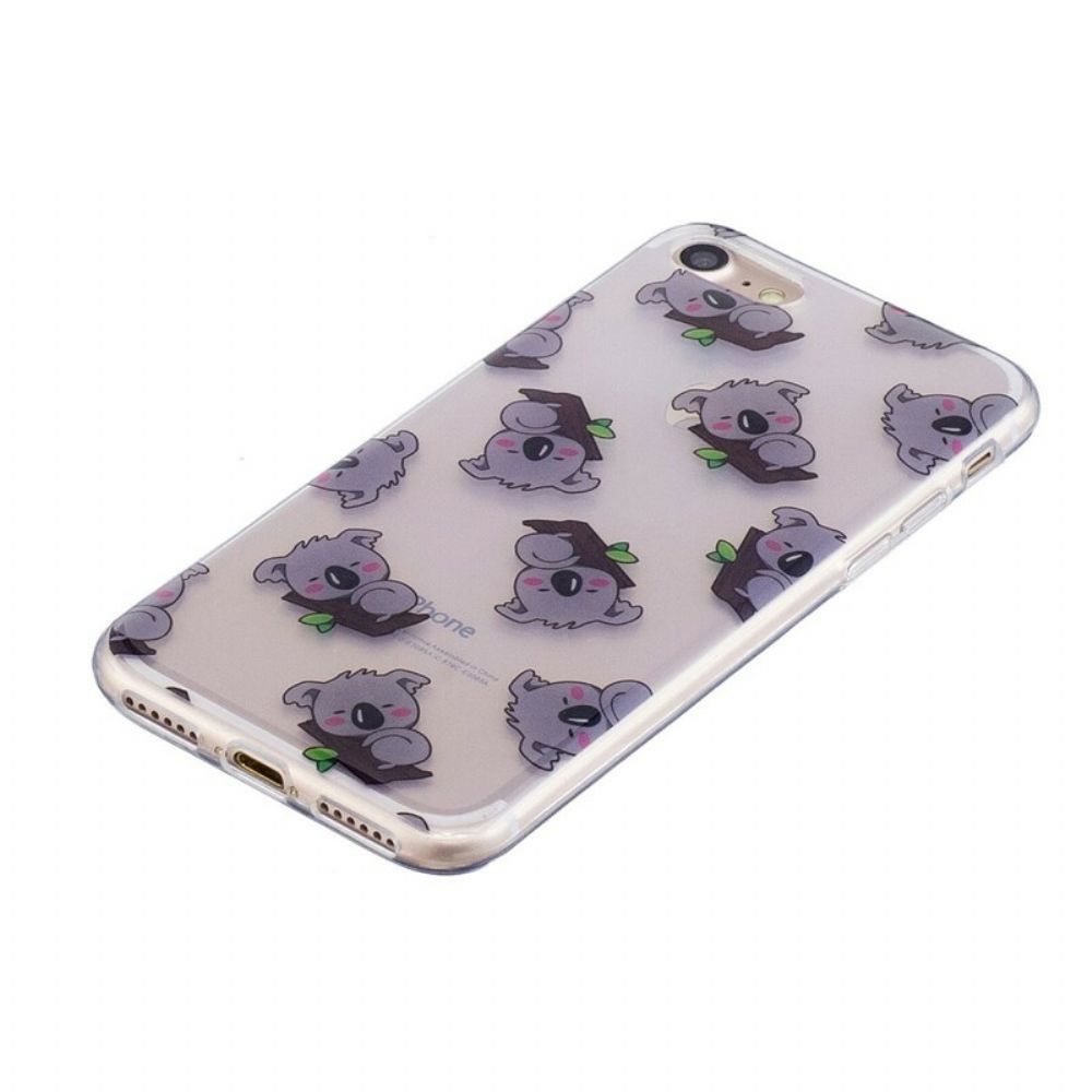 Telefoonhoesje voor iPhone SE 3 / SE 2 / 8 / 7 Meerdere Koala's