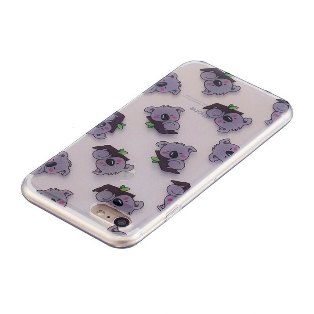 Telefoonhoesje voor iPhone SE 3 / SE 2 / 8 / 7 Meerdere Koala's