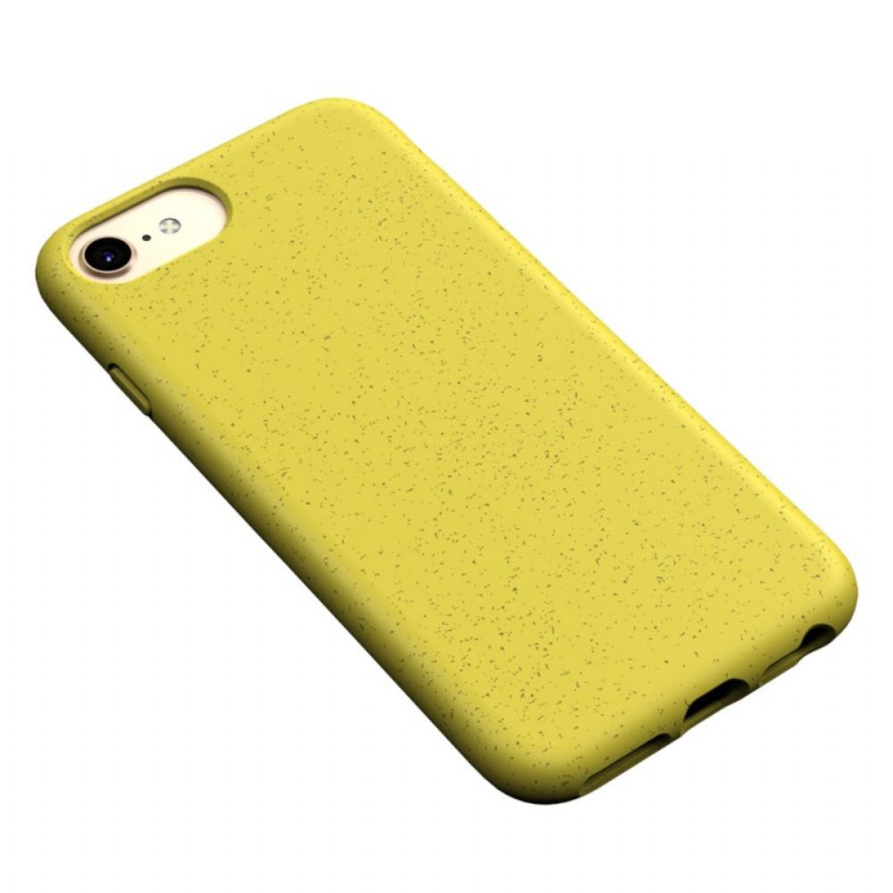 Telefoonhoesje voor iPhone SE 3 / SE 2 / 8 / 7 Tarwe Stro Ontwerp