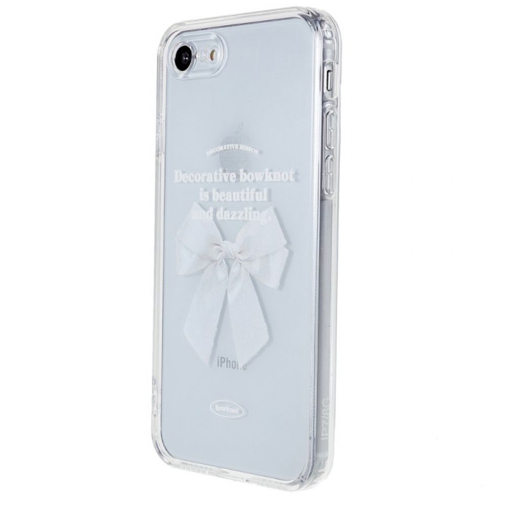 Telefoonhoesje voor iPhone SE 3 / SE 2 / 8 / 7 Transparante Knoop