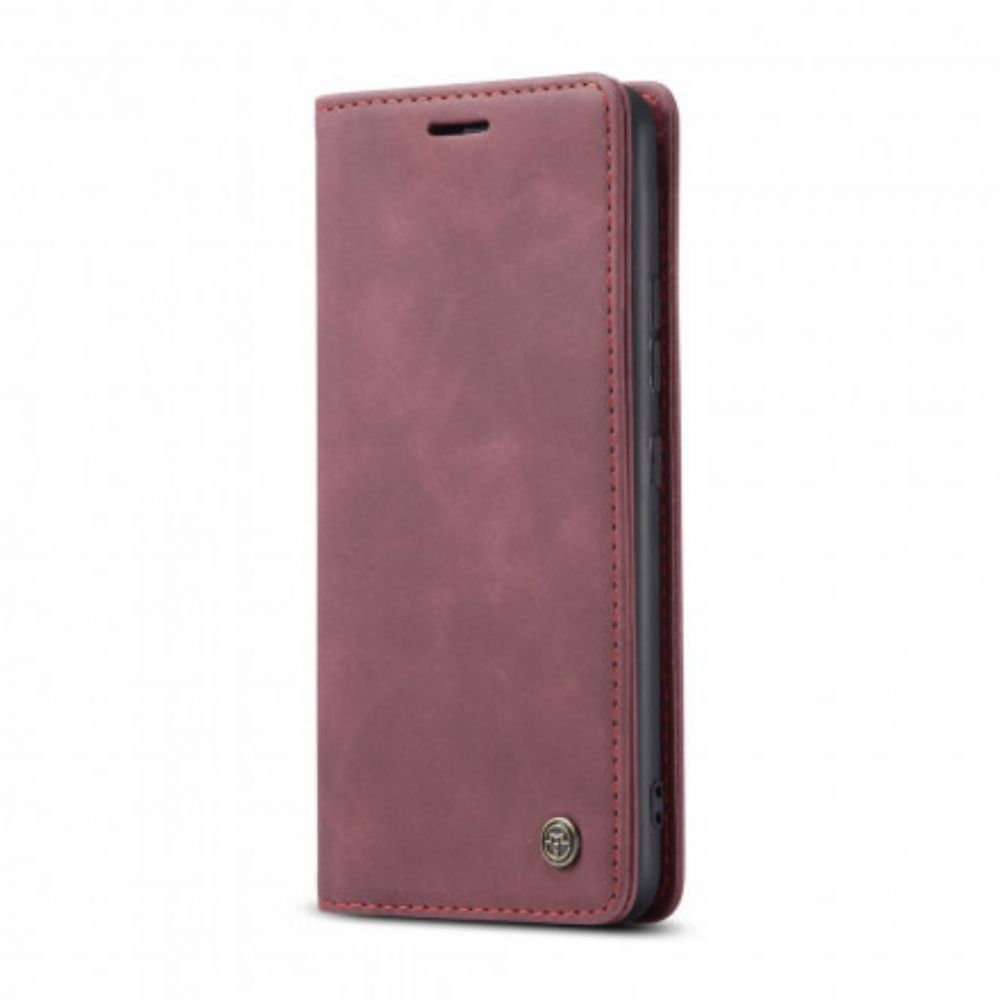 Bescherming Hoesje voor Xiaomi Mi 11 5G Folio-hoesje Casem Leereffect