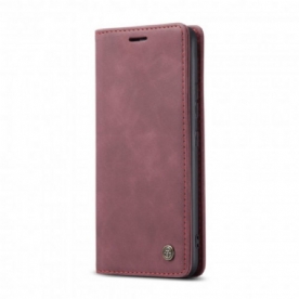 Bescherming Hoesje voor Xiaomi Mi 11 5G Folio-hoesje Casem Leereffect