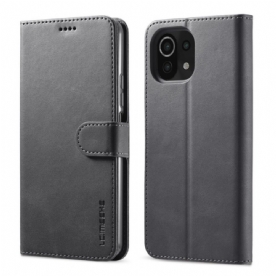 Flip Case voor Xiaomi Mi 11 5G Lc.imeeke Leereffect