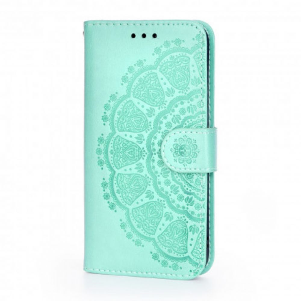 Folio-hoesje voor Xiaomi Mi 11 5G Koraal Mandala