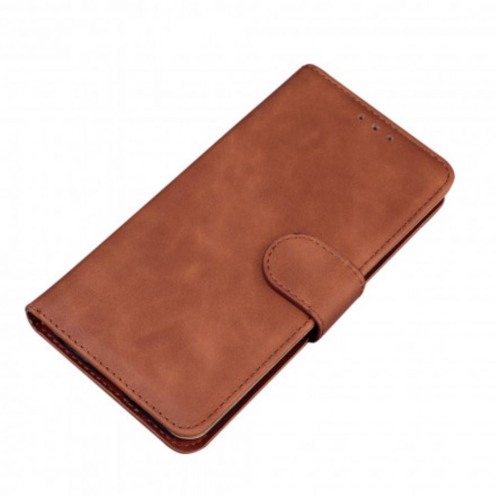 Folio-hoesje voor Xiaomi Mi 11 5G Vintage Couture Lederen Stijl