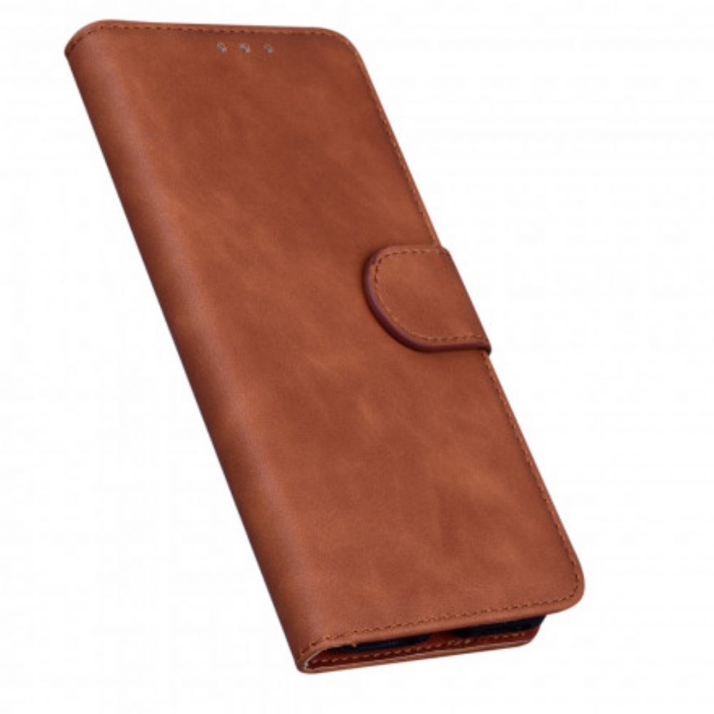 Folio-hoesje voor Xiaomi Mi 11 5G Vintage Couture Lederen Stijl