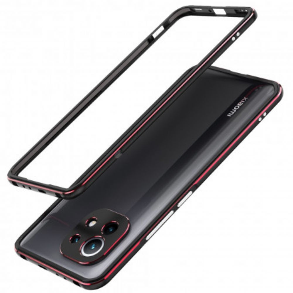 Hoesje voor Xiaomi Mi 11 5G Bescherming Hoesje Bumperframe En Achterste Fotomodule Bescherming