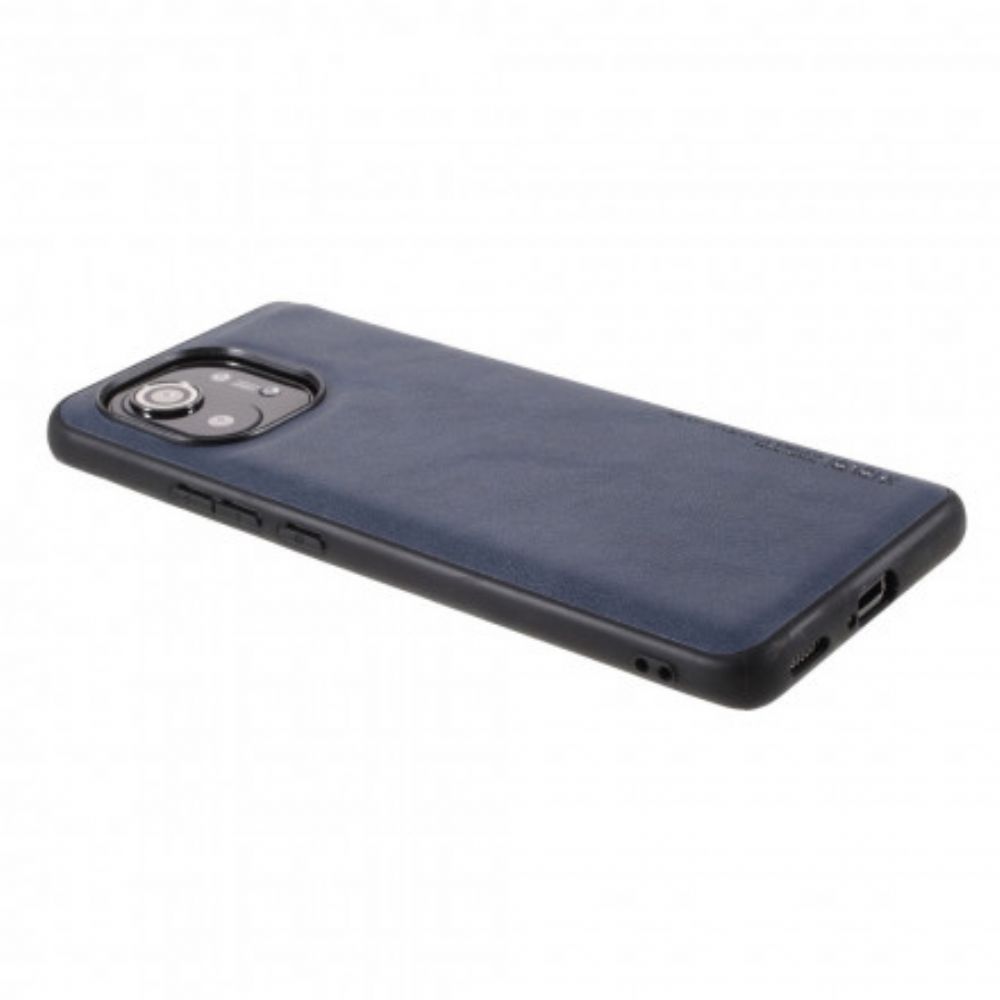 Hoesje voor Xiaomi Mi 11 5G Vintage Leereffect