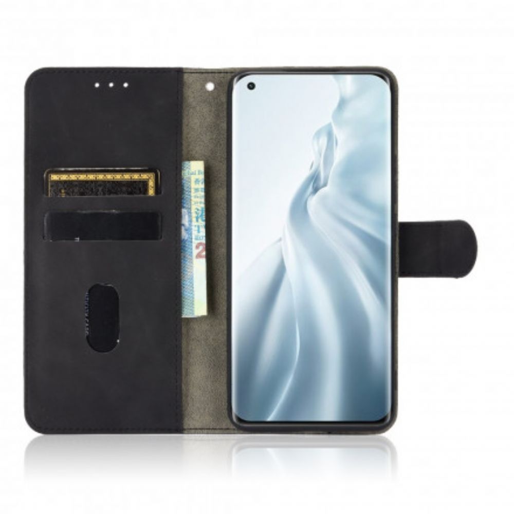 Leren Hoesje voor Xiaomi Mi 11 5G Skin-touch