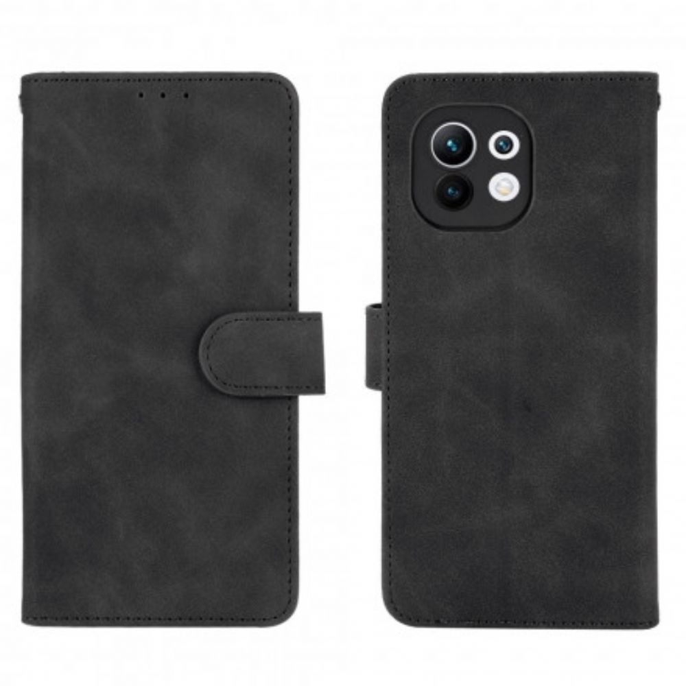 Leren Hoesje voor Xiaomi Mi 11 5G Skin-touch