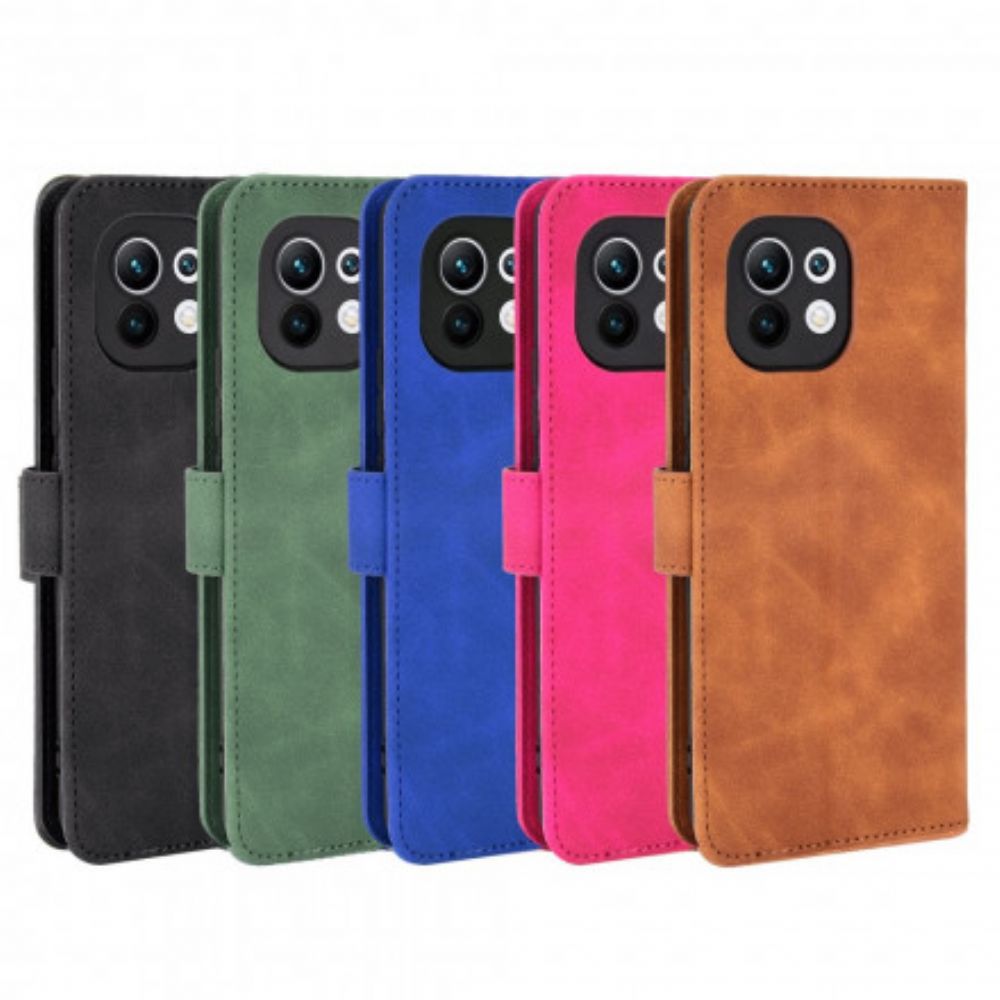 Leren Hoesje voor Xiaomi Mi 11 5G Skin-touch