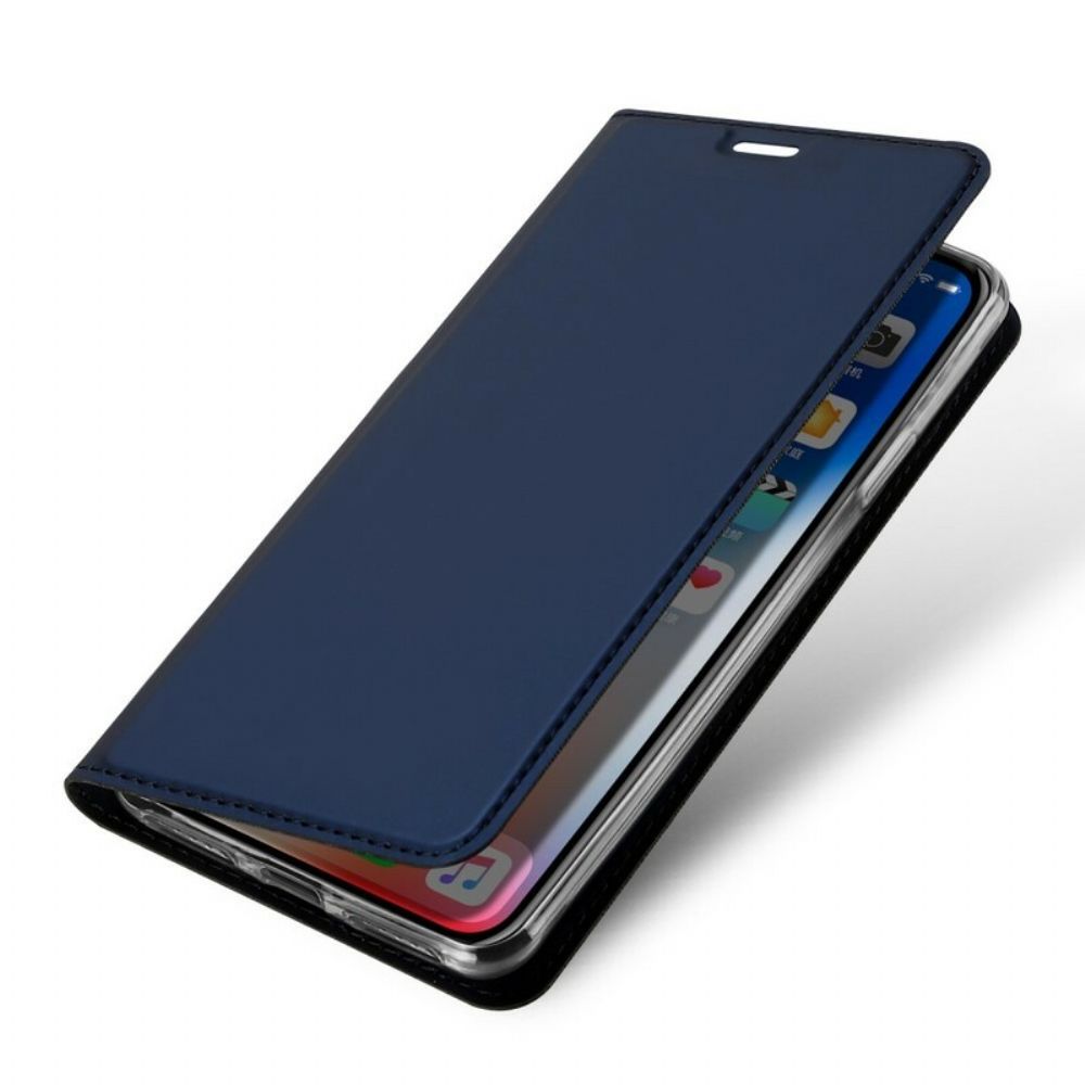 Bescherming Hoesje voor iPhone XR Folio-hoesje Eerste Klas Serie