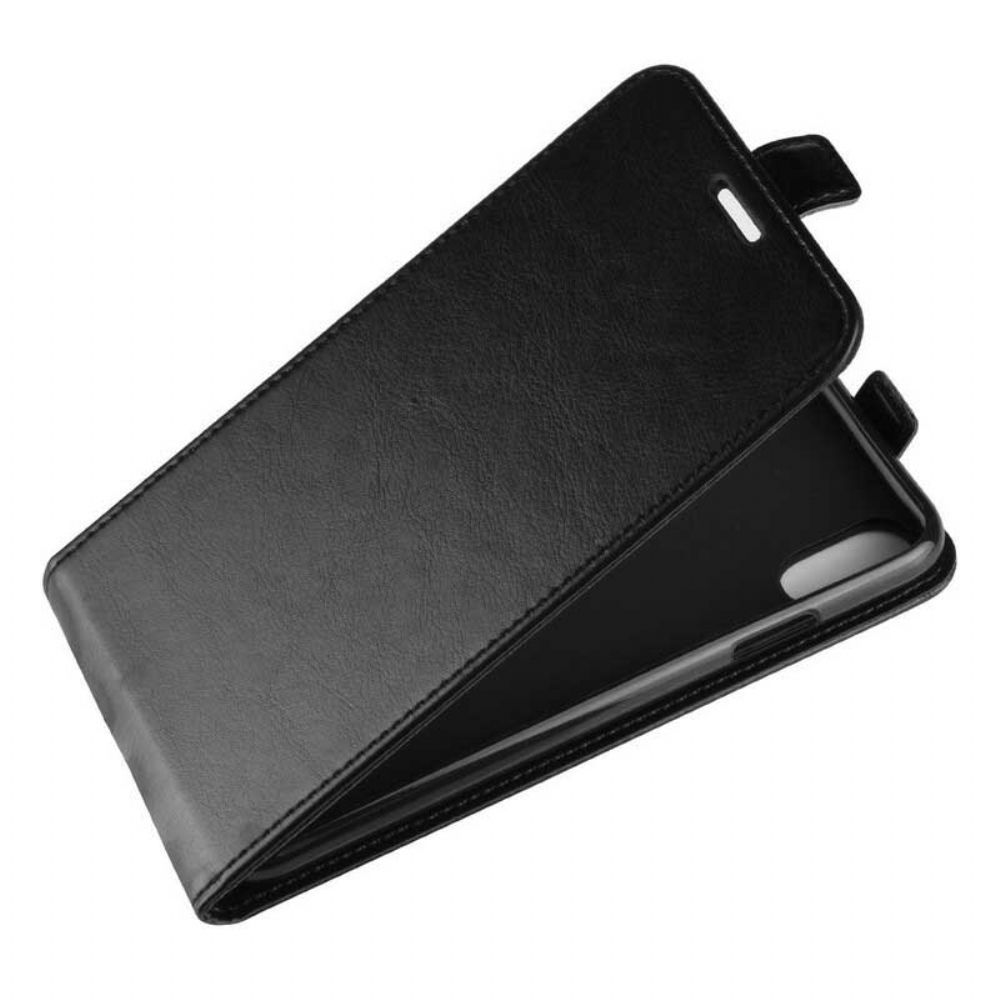 Flip Case voor iPhone XR Folio-hoesje Retro Vouwen