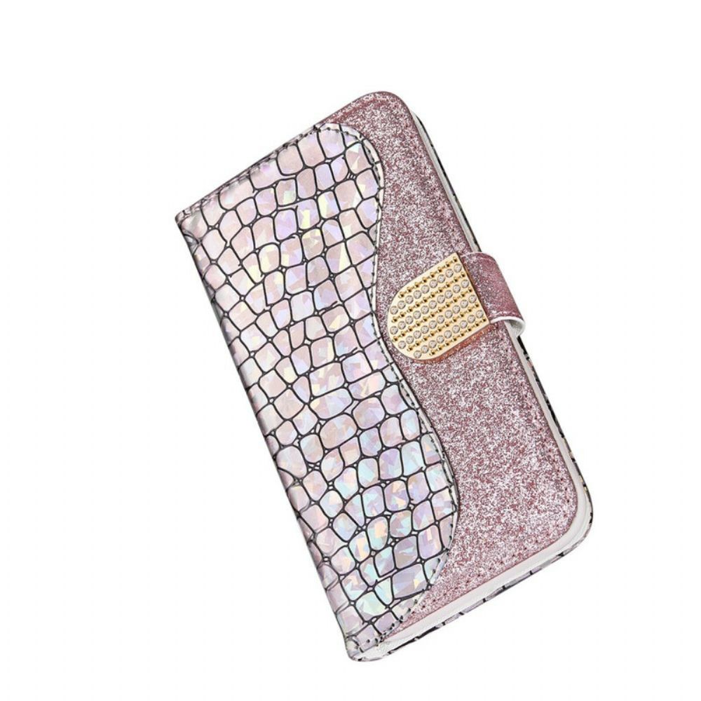 Flip Case voor iPhone XR Krok Diamanten