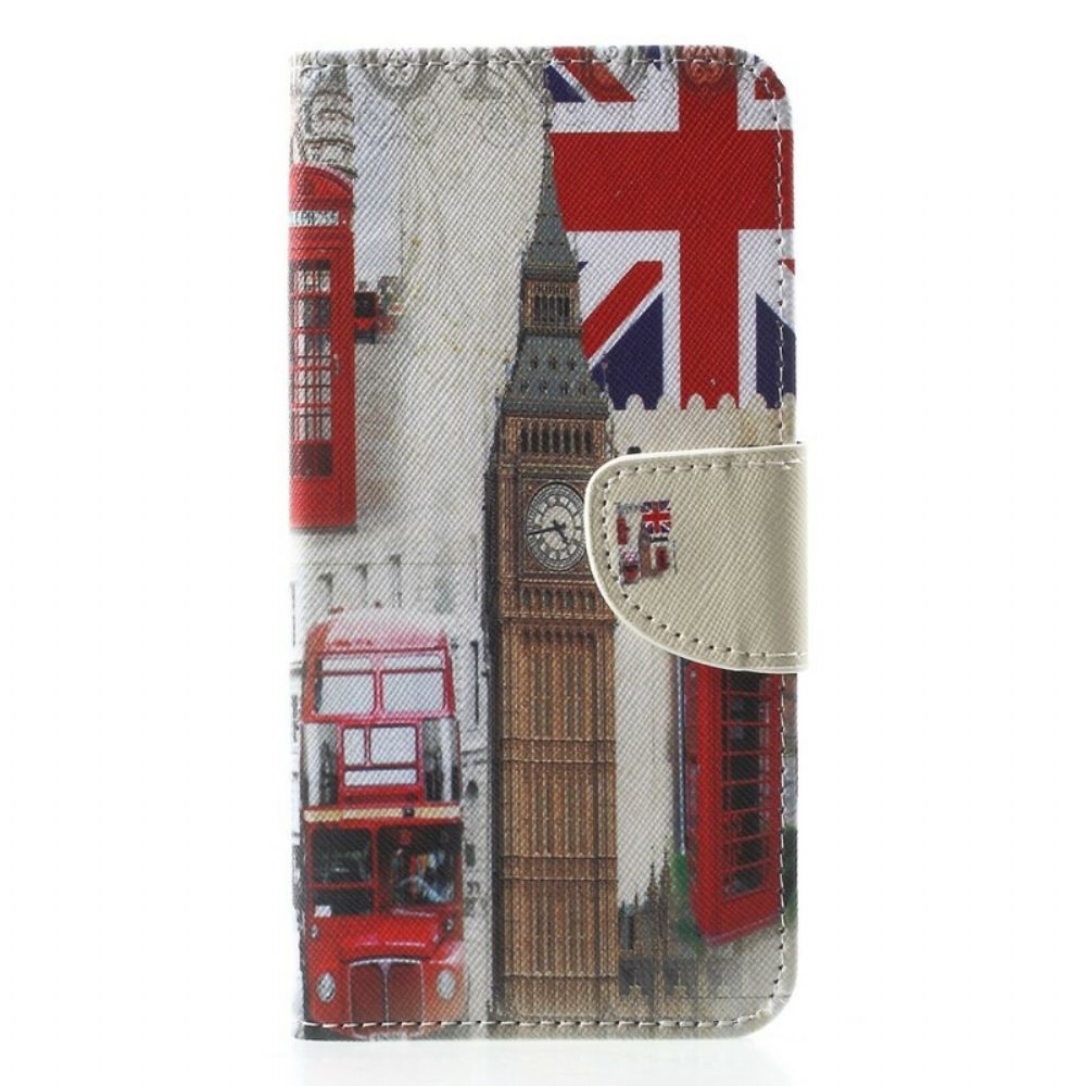 Flip Case voor iPhone XR Londen Leven