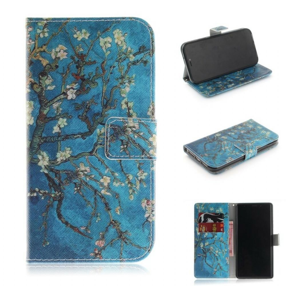 Folio-hoesje voor iPhone XR Premium Bloesemboom