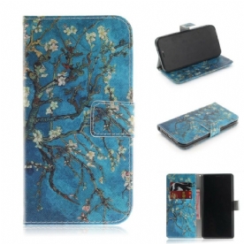 Folio-hoesje voor iPhone XR Premium Bloesemboom