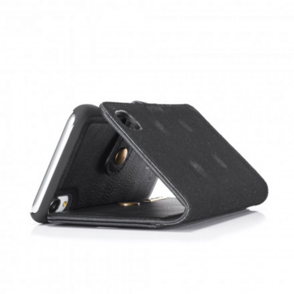 Hoesje Flip Case voor iPhone XR Dg.ming Afneembaar