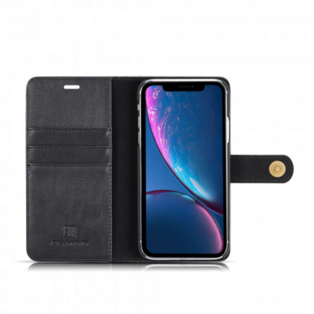 Hoesje Flip Case voor iPhone XR Dg.ming Afneembaar