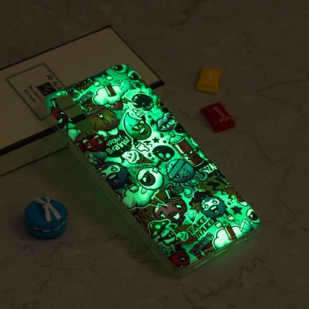 Hoesje voor iPhone XR Fluorescerende Waanzin