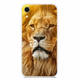 Hoesje voor iPhone XR Leeuw