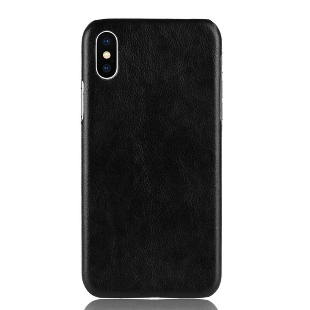 Hoesje voor iPhone XR Lichi Leereffect