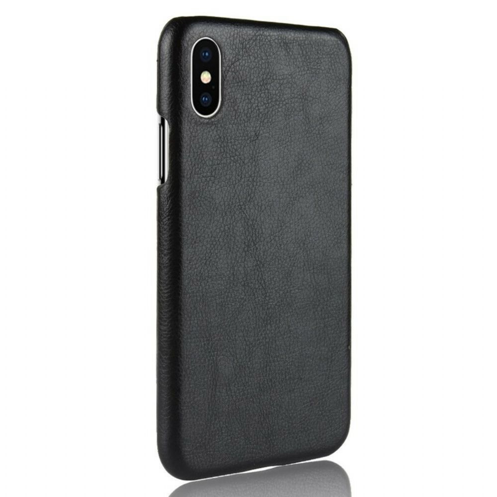 Hoesje voor iPhone XR Lichi Leereffect