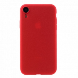 Hoesje voor iPhone XR Matte Siliconen