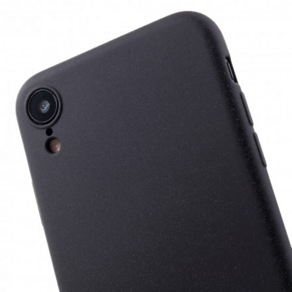 Hoesje voor iPhone XR Matte Siliconen