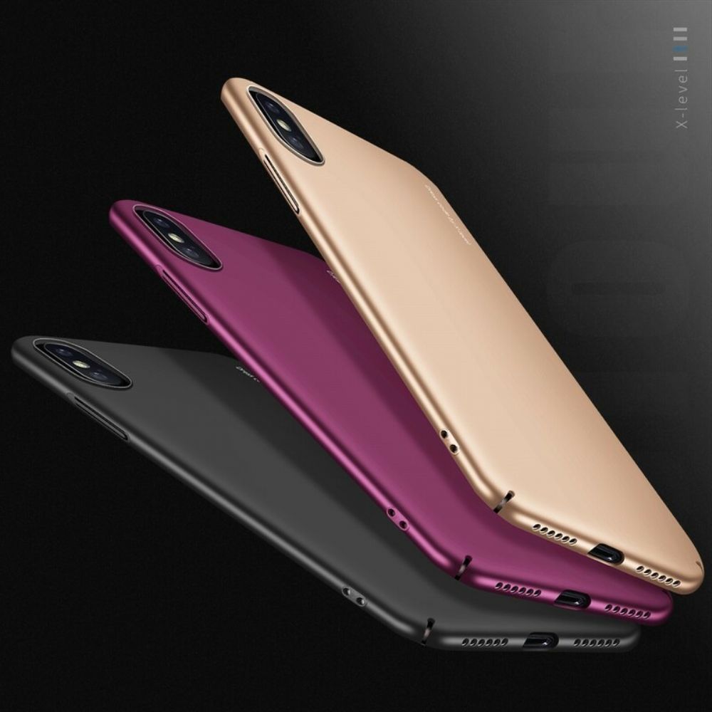 Hoesje voor iPhone XR Metaaleffect