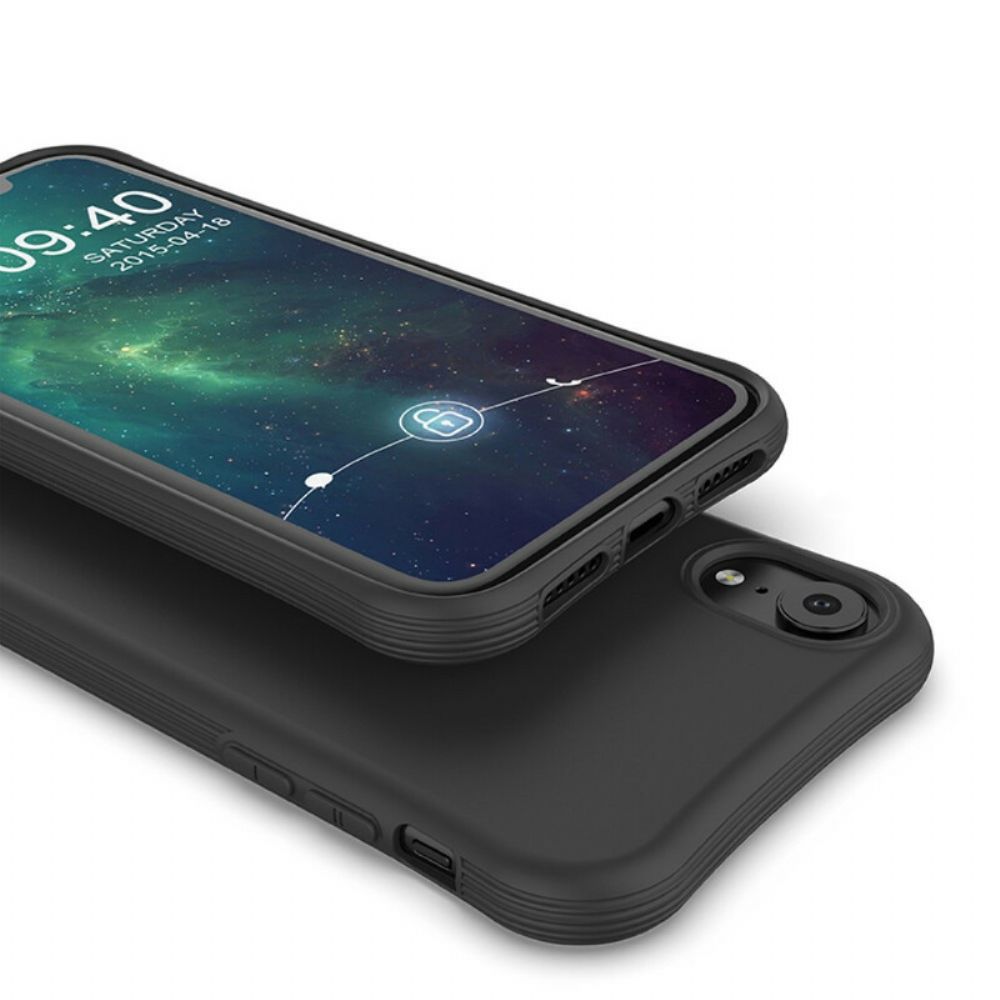 Hoesje voor iPhone XR Premium Mat Siliconen