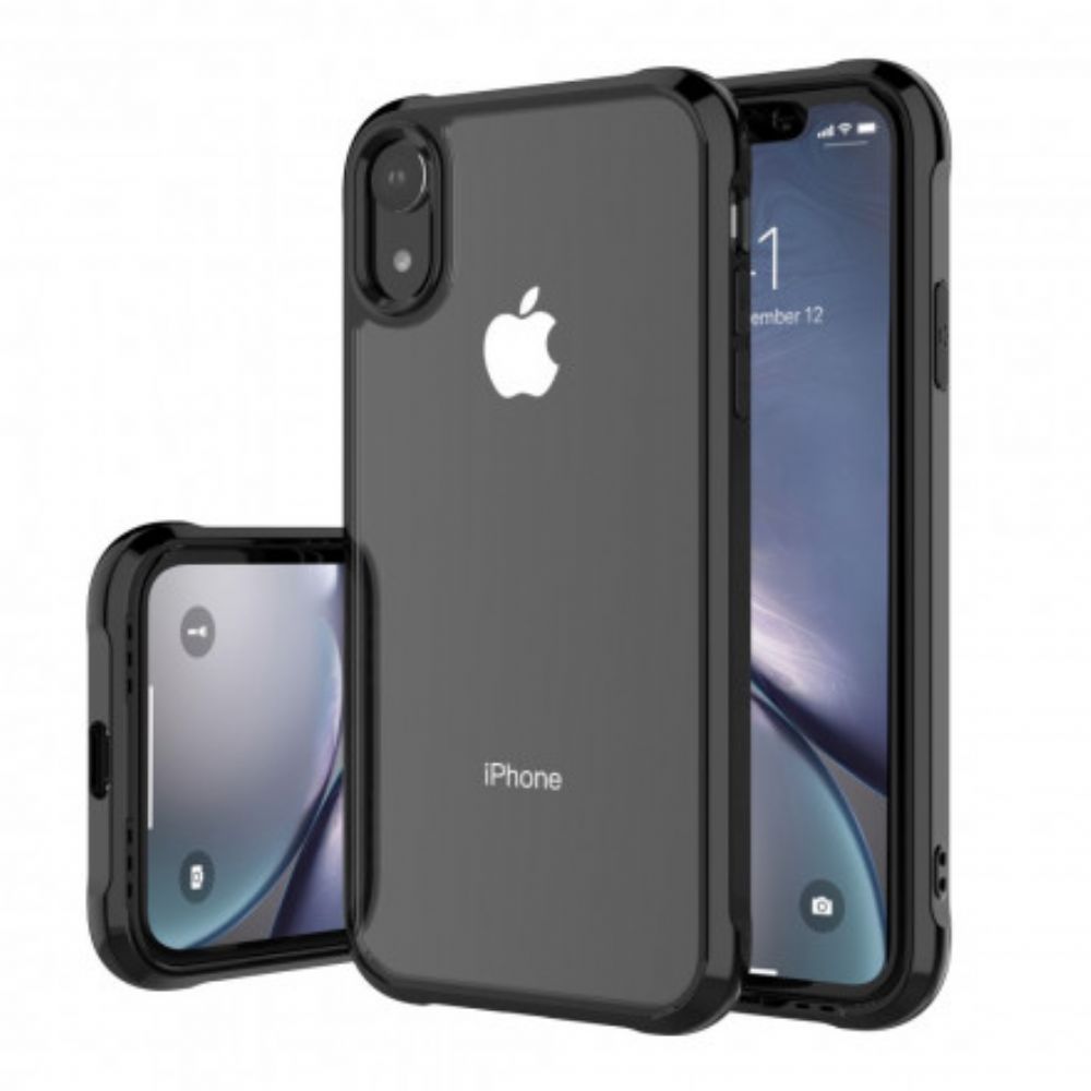 Hoesje voor iPhone XR Transparante Leeu Beschermende Kussens