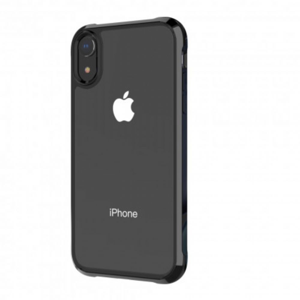 Hoesje voor iPhone XR Transparante Leeu Beschermende Kussens