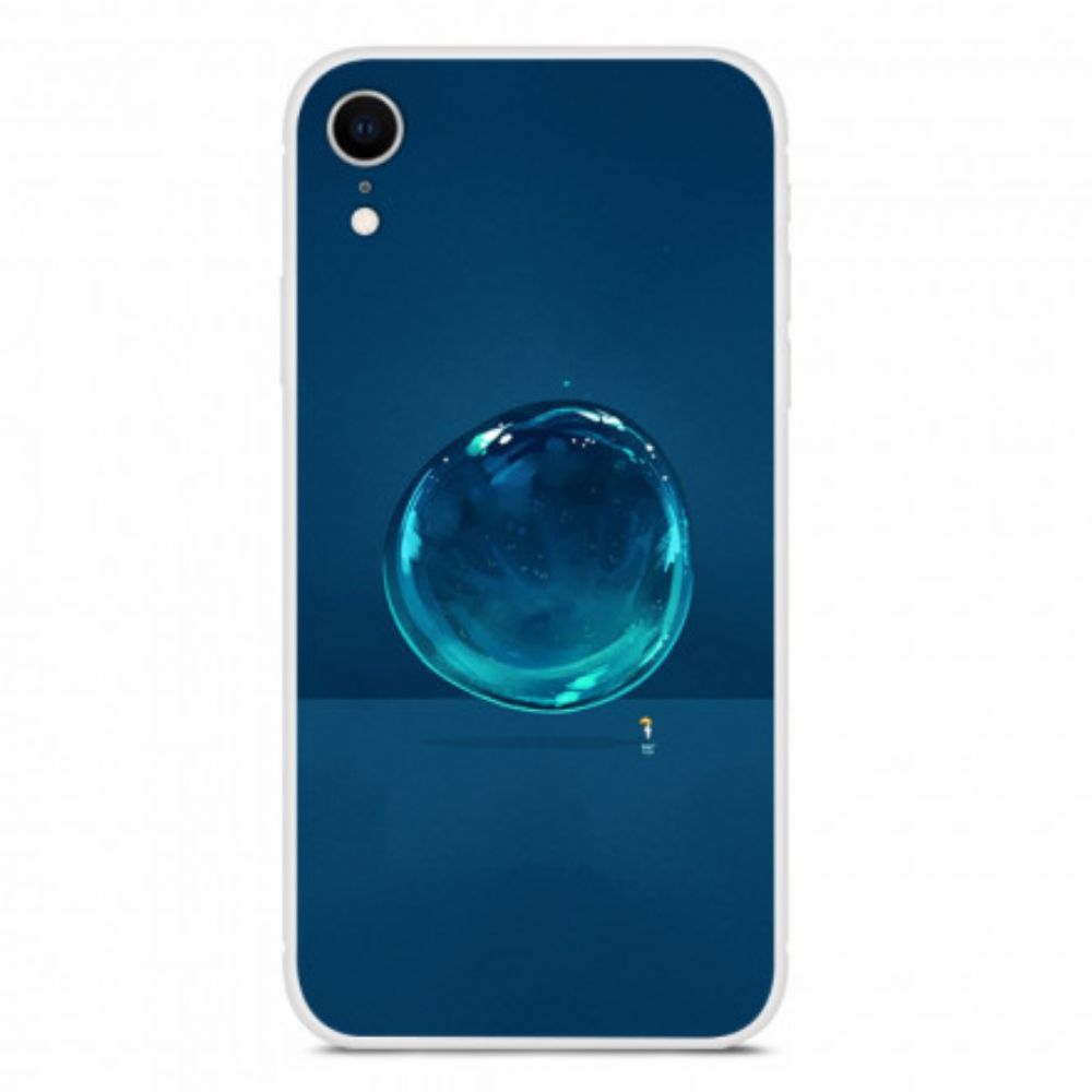 Hoesje voor iPhone XR Waterdruppel