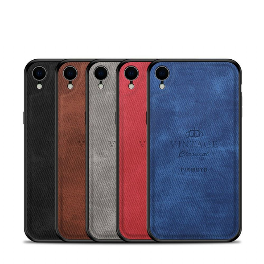 Telefoonhoesje voor iPhone XR Eervolle Vintage Pinwuyo