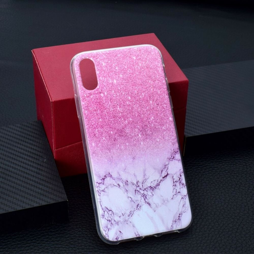 Telefoonhoesje voor iPhone XR Marmer