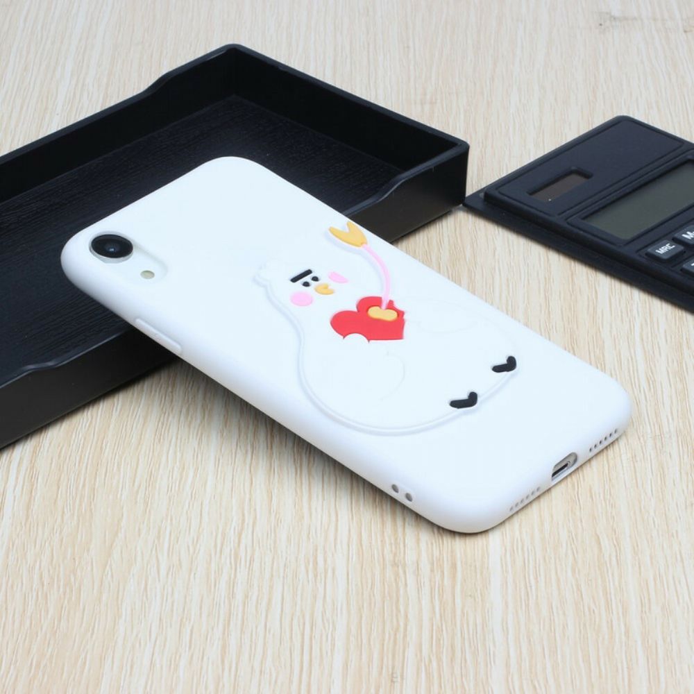 Telefoonhoesje voor iPhone XR Silicone Dierenlogo