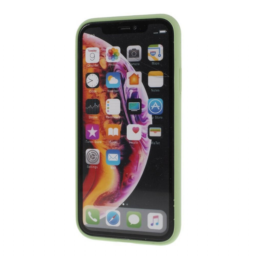 Telefoonhoesje voor iPhone XR Siliconen Hart