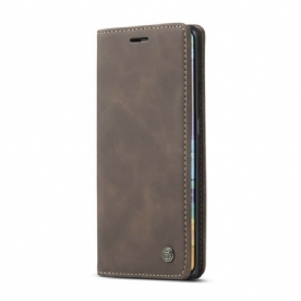 Bescherming Hoesje voor Huawei Mate 30 Pro Folio-hoesje Caseme Kunstleer