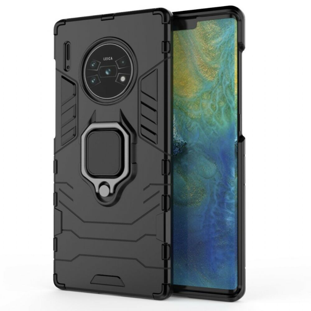 Hoesje voor Huawei Mate 30 Pro Resistente Ring