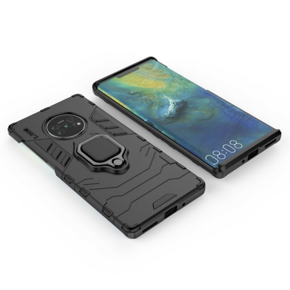 Hoesje voor Huawei Mate 30 Pro Resistente Ring