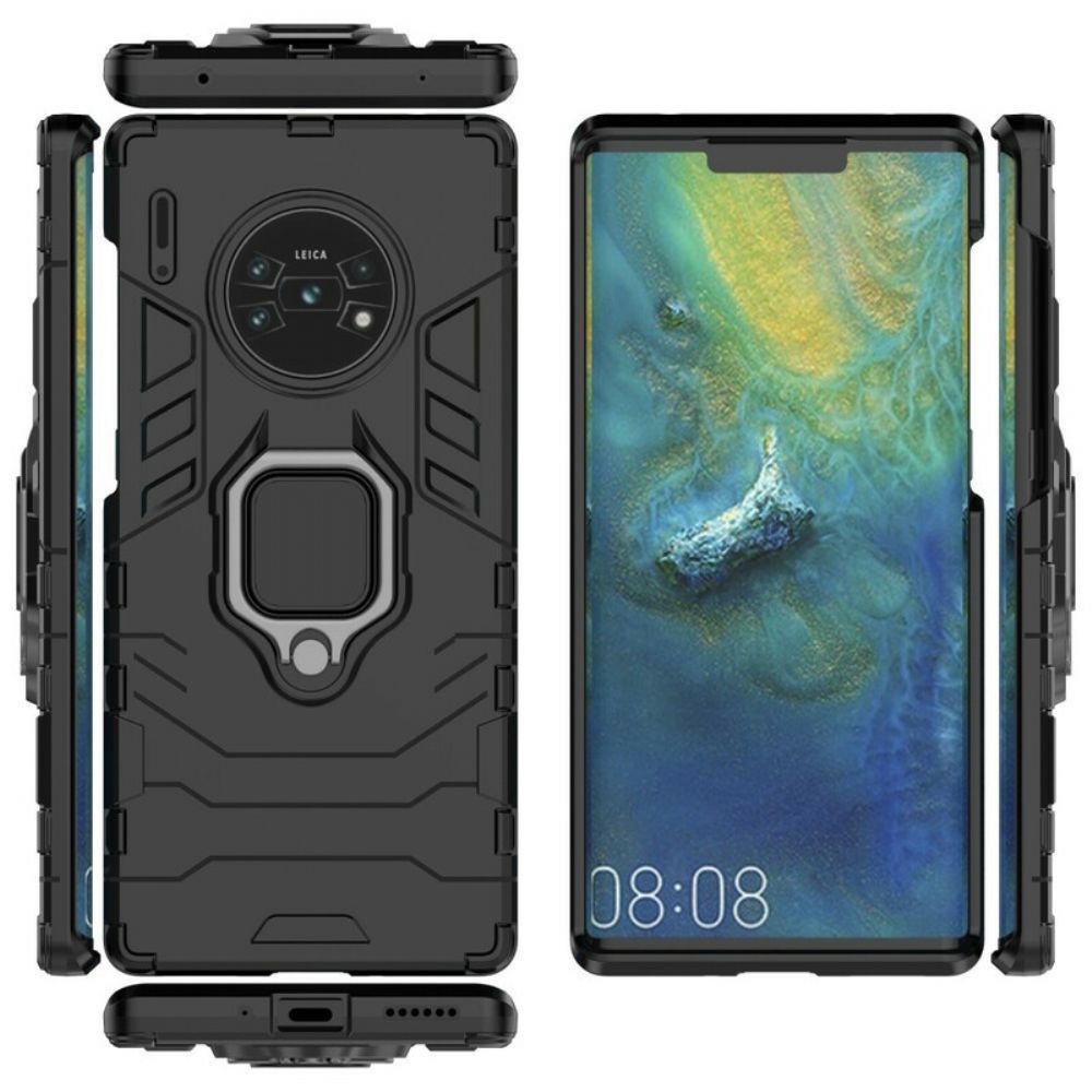 Hoesje voor Huawei Mate 30 Pro Resistente Ring