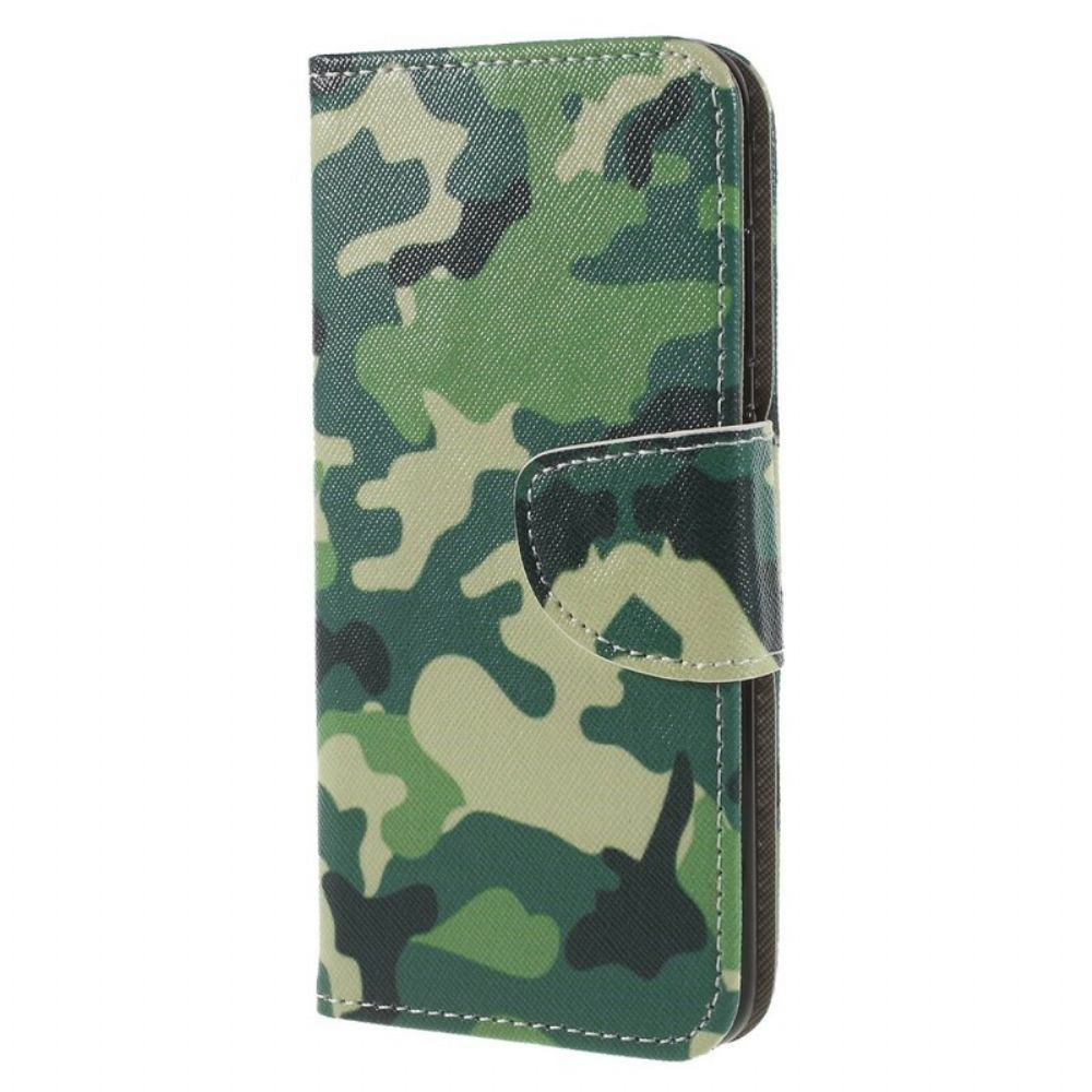 Folio-hoesje voor Honor 9 Lite Militaire Camouflage