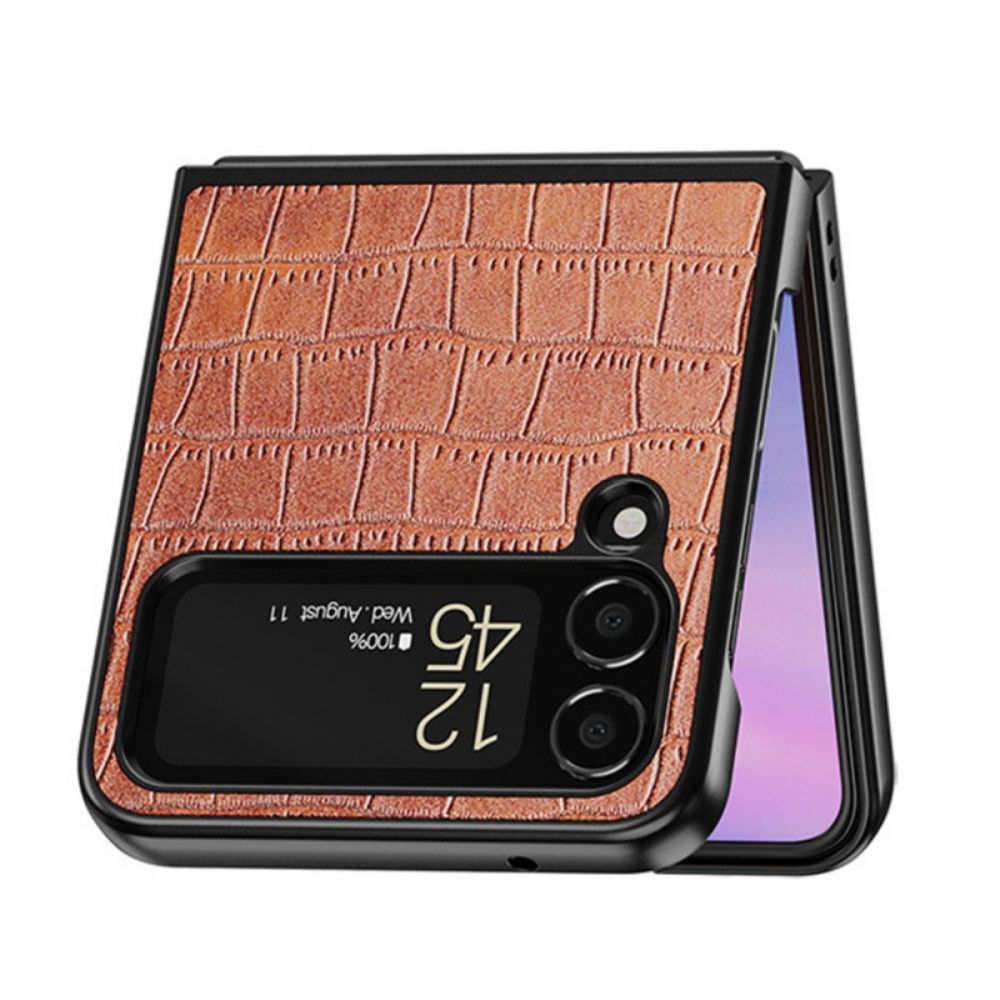 Hoesje voor Samsung Galaxy Z Flip 4 Folio-hoesje Aioria Krokodil