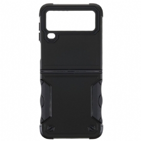 Hoesje voor Samsung Galaxy Z Flip 4 Folio-hoesje Knop Hybride