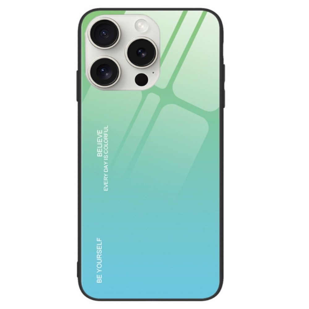 Cover Hoesje iPhone 16 Pro Max Telefoonhoesje Wees Jezelf