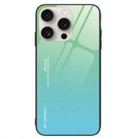 Cover Hoesje iPhone 16 Pro Max Telefoonhoesje Wees Jezelf