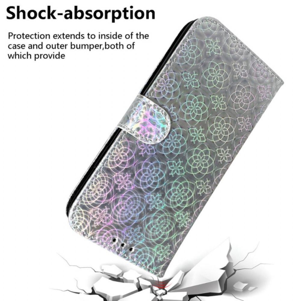 Flip Case Leren iPhone 16 Pro Max Discostijl